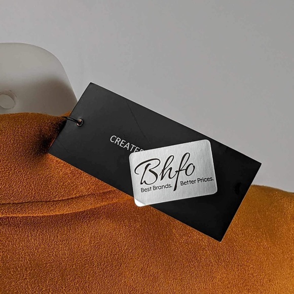 NWT DANIELLE BERNSTEIN FAUX SUEDE FRINGE JACKET - XS - Picture 5 of 7